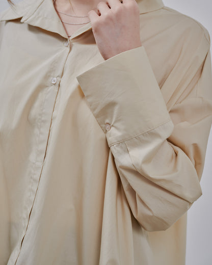 【公式サイト限定アイテム!!】Balloon Shirt [603345] beige