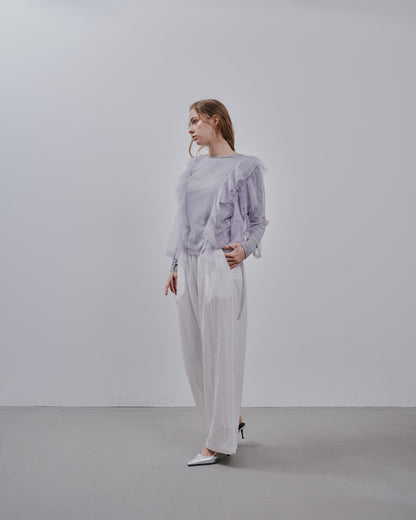 Tulle Tops [603344] grey