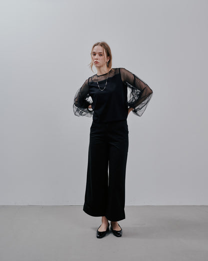 Tulle Tops [603360] black