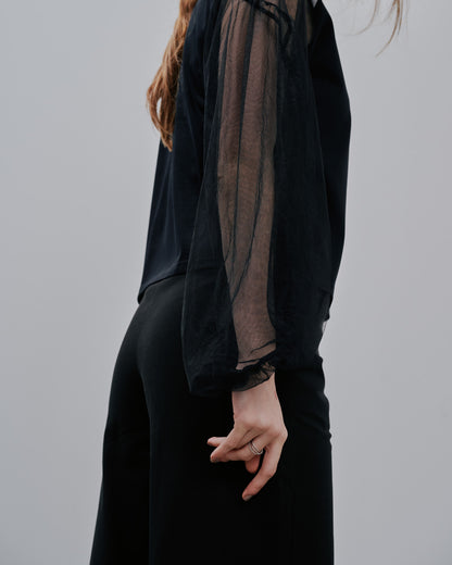 Tulle Tops [603360] black