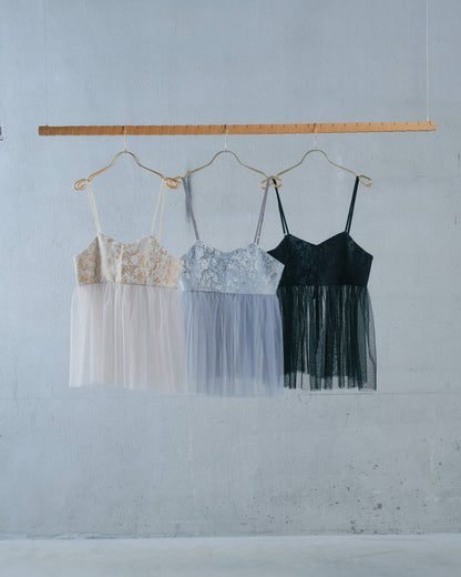 【SALE/50%0ff】Jacquard Bustier [603389] black