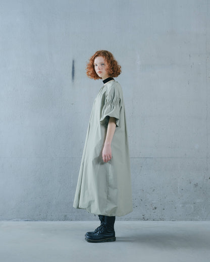 【SALE/50%0ff】Balloon Dress [603396] light khaki