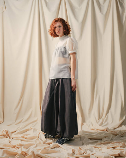【SALE/50%0ff】Balloon Pants [603386] charcoal