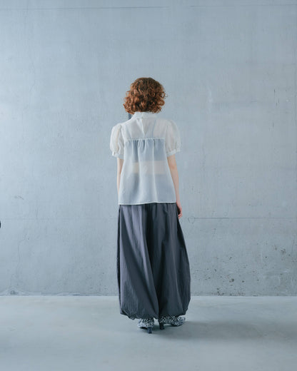 【SALE/50%0ff】Balloon Pants [603386] charcoal