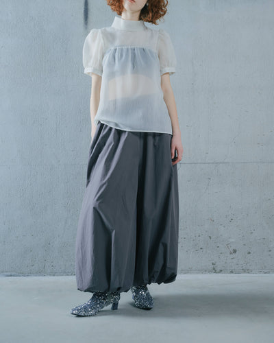 【SALE/50%0ff】Balloon Pants [603386] charcoal