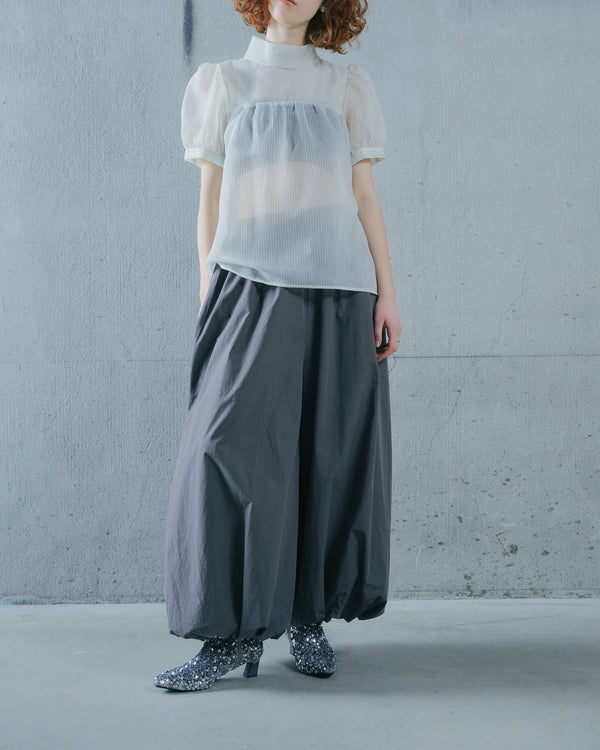 【Summer SALE!!】Balloon Pants [603386] charcoal(79)