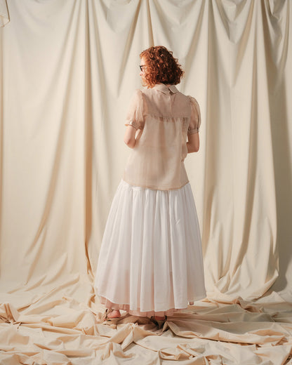 【SALE/50%0ff】Gather Tiered Skirt [603398] off