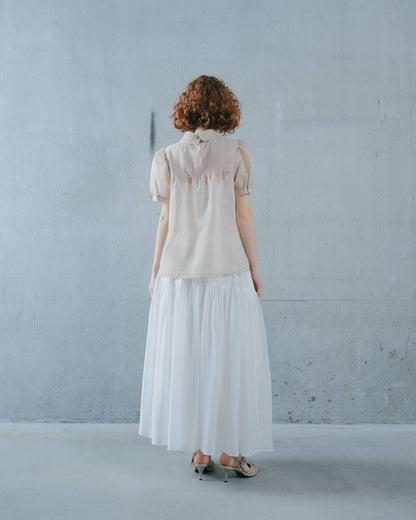 【SALE/50%0ff】Gather Tiered Skirt [603398] off