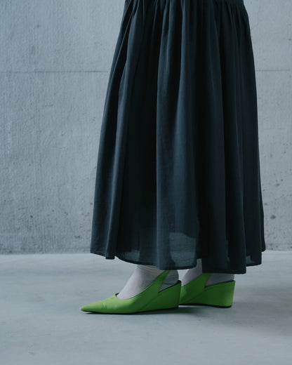【Summer SALE!!】Gather Tiered Skirt [603398] black(99)