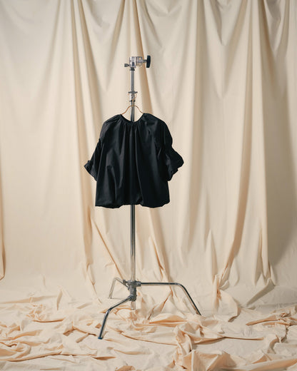【SALE/50%0ff】Balloon Blouse [603395] black
