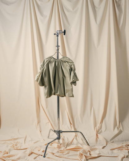 【SALE/50%0ff】Balloon Blouse [603395] light khaki