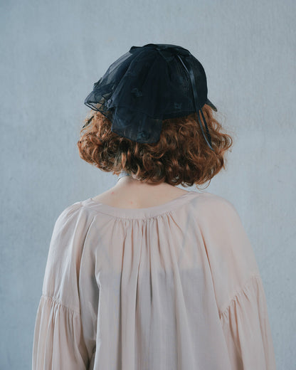 【SALE/50%0ff】2way Sheer Blouse [603391] pink beige
