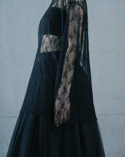 【Summer SALE!!】Lace Tops [603368] black(99)