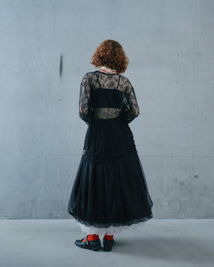 【Summer SALE!!】Lace Tops [603368] black(99)