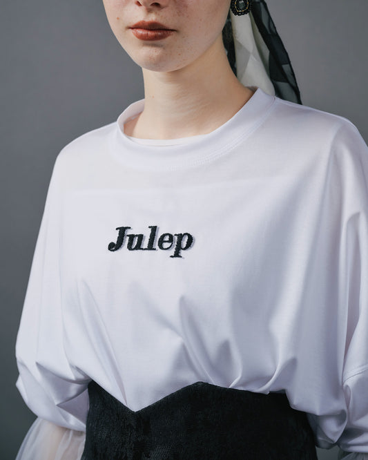 【SALE/50%0ff】Julep Logo T-Shirt [603350] off(01)