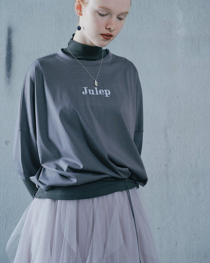 【SALE/50%0ff】Julep Logo T-Shirt [603350] grey