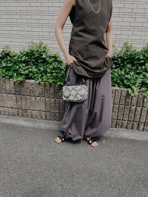 【SALE/50%0ff】Balloon Pants [603386] charcoal