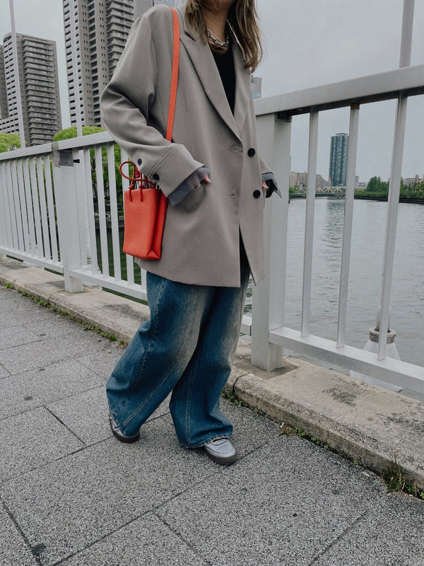 【Summer SALE!!】Tailored Jacket [603357] greige(09)