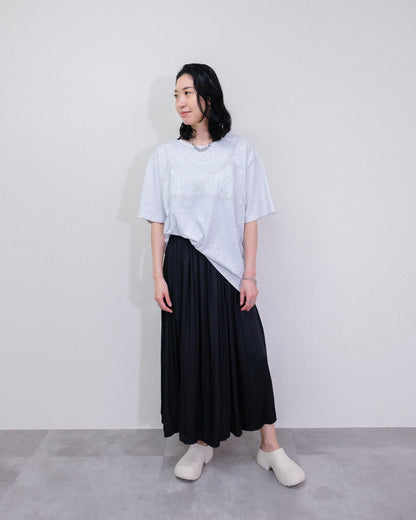 Lace Layered T-Shirt [603407] l.grey(70)