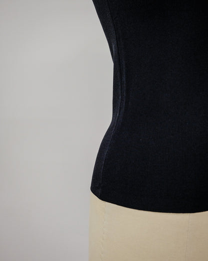 Knit Tank Tops [603410] black(99)