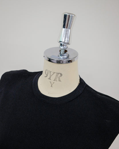 Shoulder Padd Kint Tops [603409] black(99)