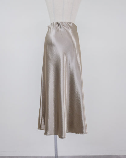 Satin Skirt [603415] m.beige (07)
