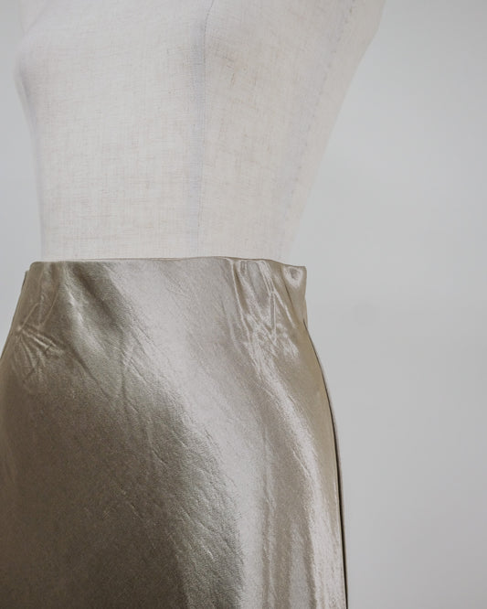 Satin Skirt [603415] m.beige (07)