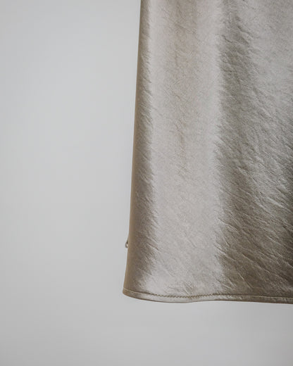 Satin Skirt [603415] m.beige (07)