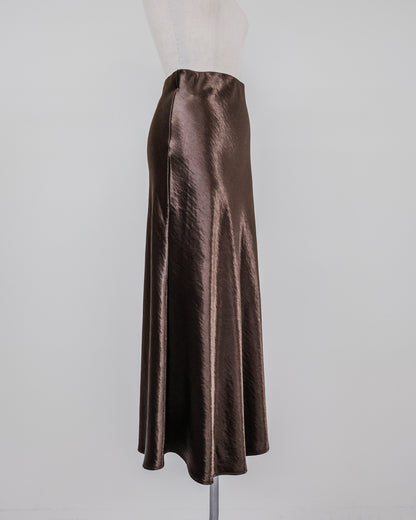 Satin Skirt [603415] brown(60)