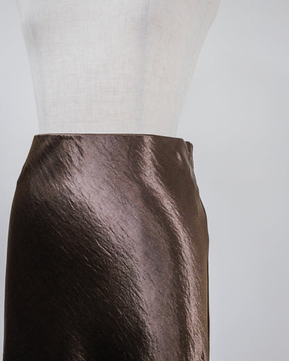 Satin Skirt [603415] brown(60)