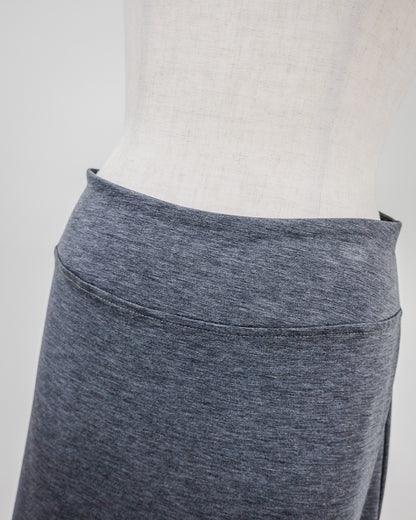 Cut and Sew Skirt [603418] charcoal (79)