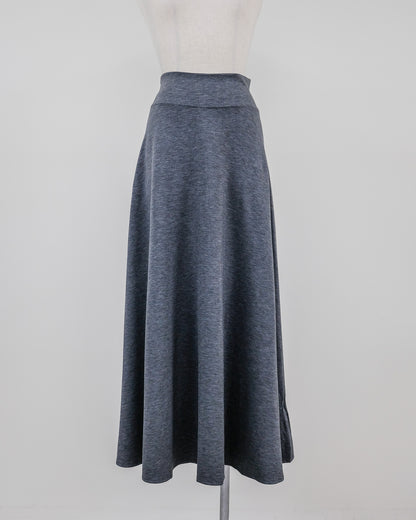 Cut and Sew Skirt [603417] charcoal (79)