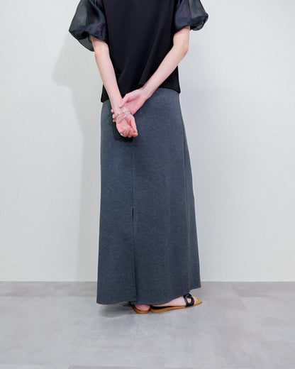 Cut and Sew Skirt [603418] charcoal (79)
