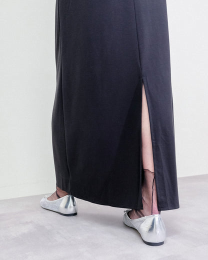Cut and Sew Skirt [603418] black (99)