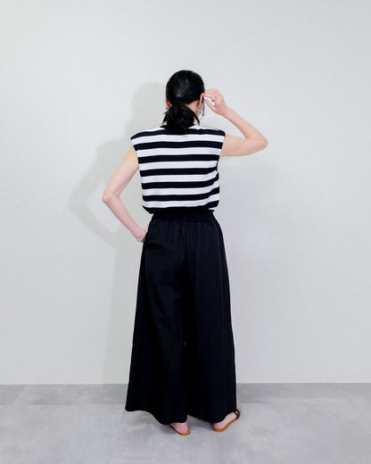 Shoulder Padd Kint Tops [603409] mix(96)