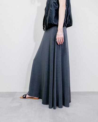 Cut and Sew Skirt [603417] charcoal (79)
