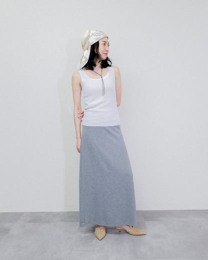 Knit Tank Tops [603410] grey(75)