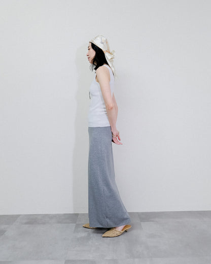 Cut and Sew Skirt [603418] l.grey (70)