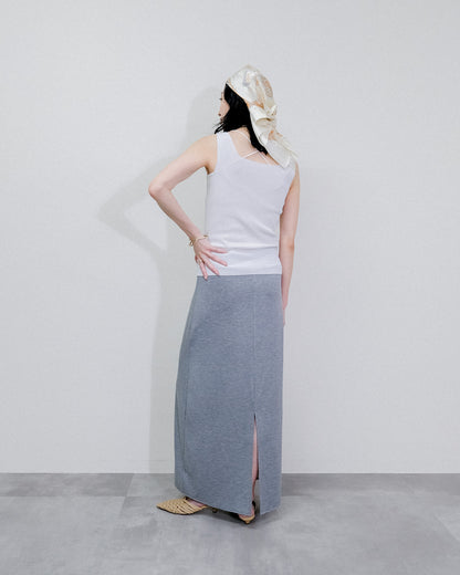 Knit Tank Tops [603410] grey(75)