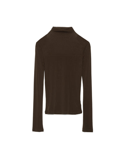 【SALE/50%0ff】Sheer Tops [603369] brown