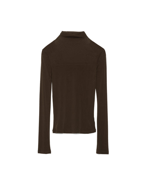 【SALE/50%0ff】Sheer Tops [603369] brown