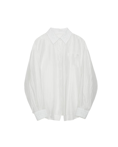 【Summer SALE!!】Stripe Shirt [603370] off(01)
