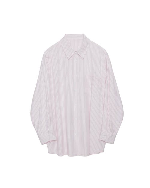 【SALE/50%0ff】Stripe shirt [603375] pink