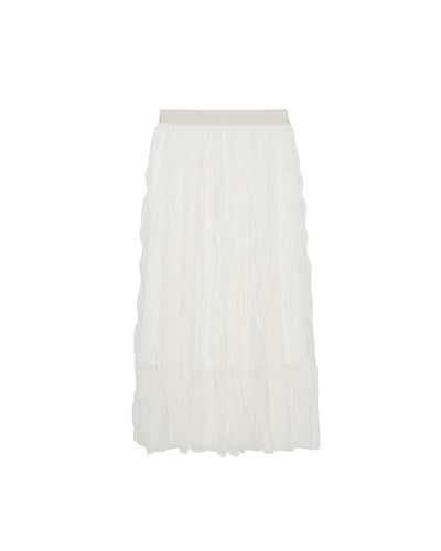 【Summer SALE!!】Washer Skirt [603379] ivory(76)