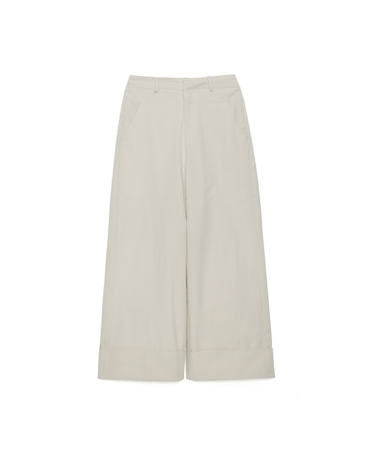 【SALE/50%0ff】Chino Wide Pants [603385] ivory