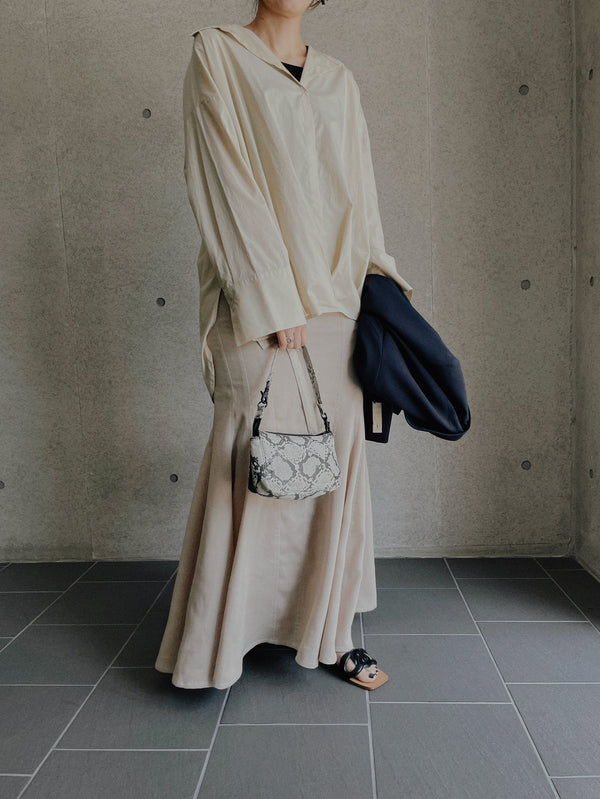 【Summer SALE!!】Balloon Shirt [603345] beige(05)