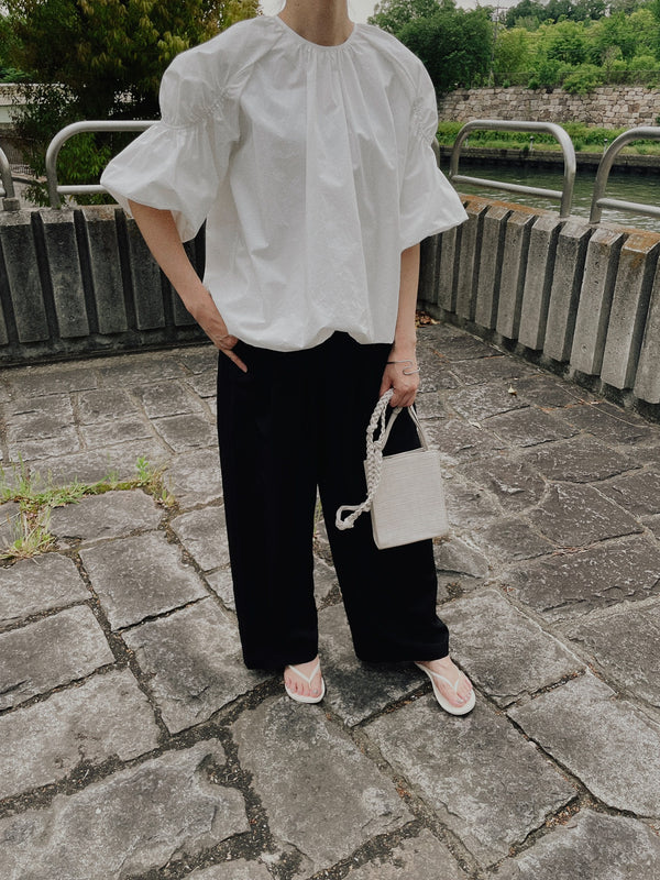 【SALE/50%0ff】Balloon Blouse [603395] off