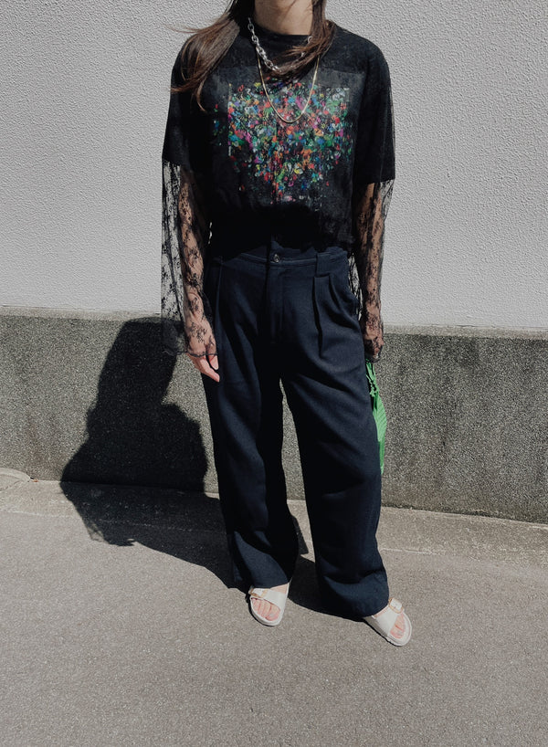 【Summer SALE!!】Lace Tops [603368] black(99)