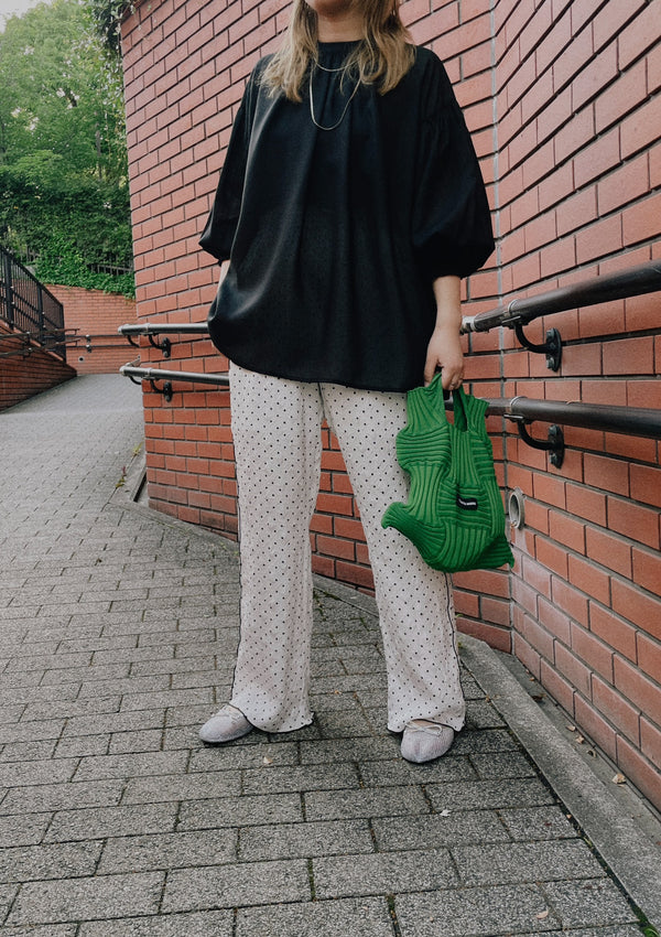【Summer SALE!!】2way Sheer Blouse [603391] black(99)