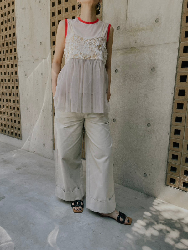 【Summer SALE!!】Jacquard Bustier [603389] pink(20)